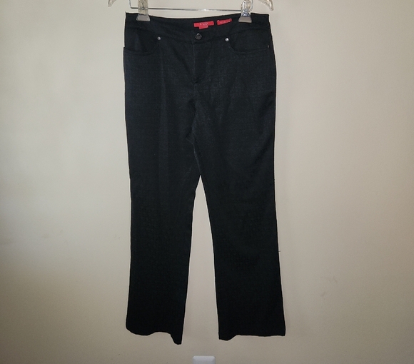 Anne Klein Black Wide Leg Pants - Picture 1 of 6